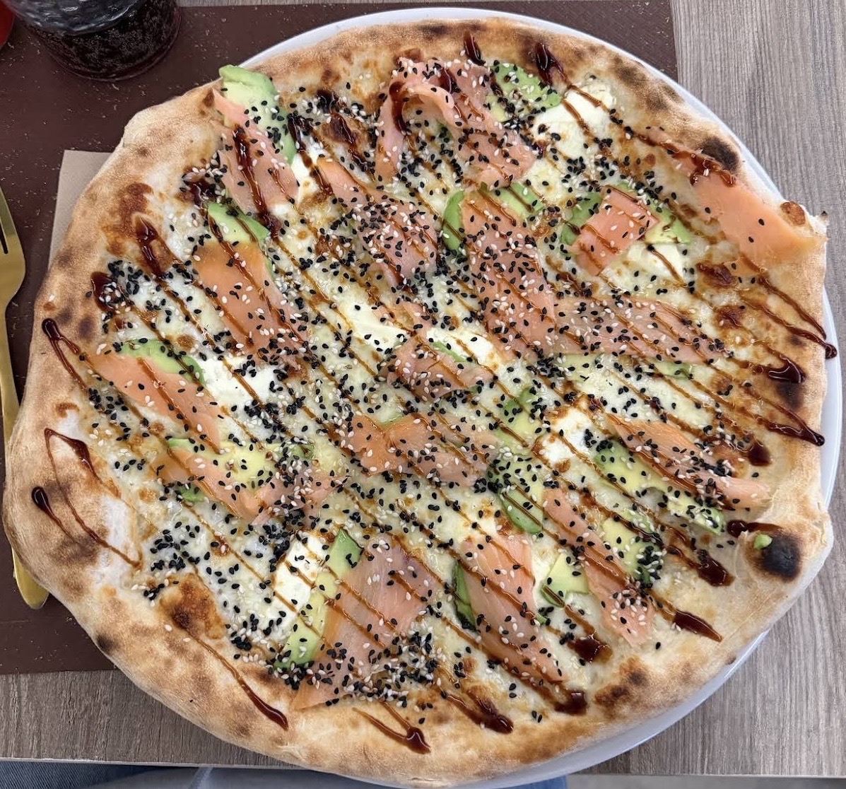 Pizza sushi