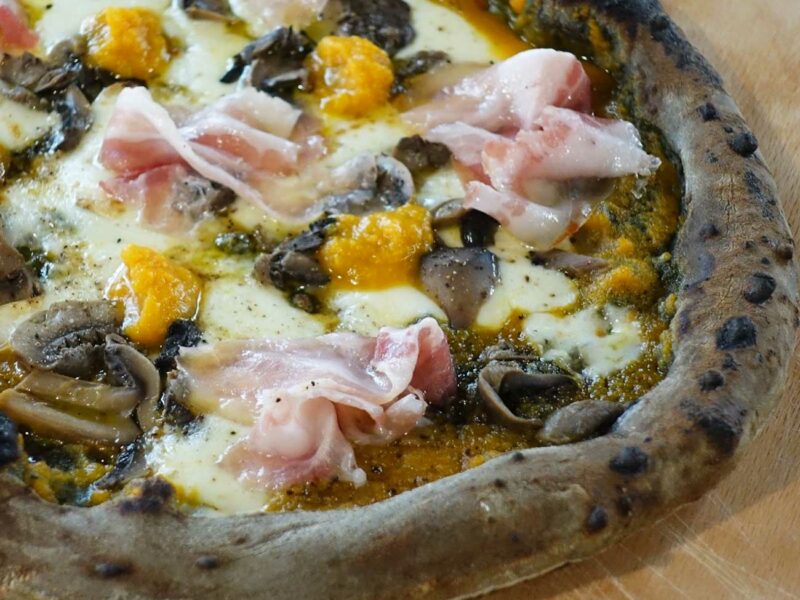 Impasto al carbone vegetale